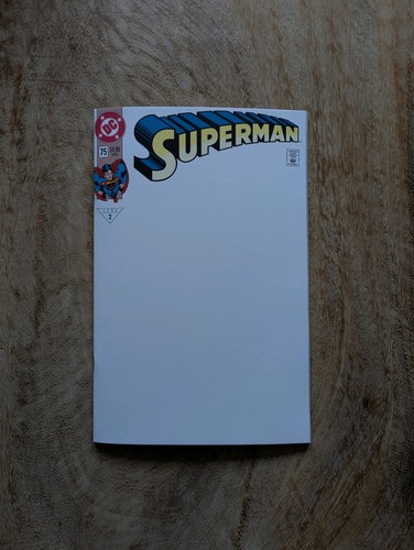 Superman facsimile blank - #75,