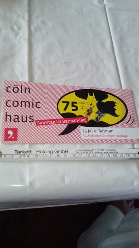 Jahre batman promo karte - promo,