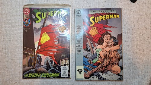 Superman death of - death,