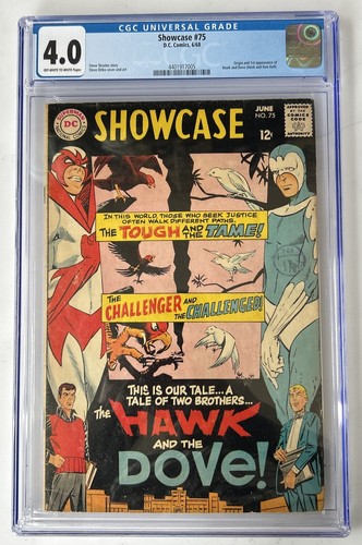 Showcase cgc 0 dc comics - #75,