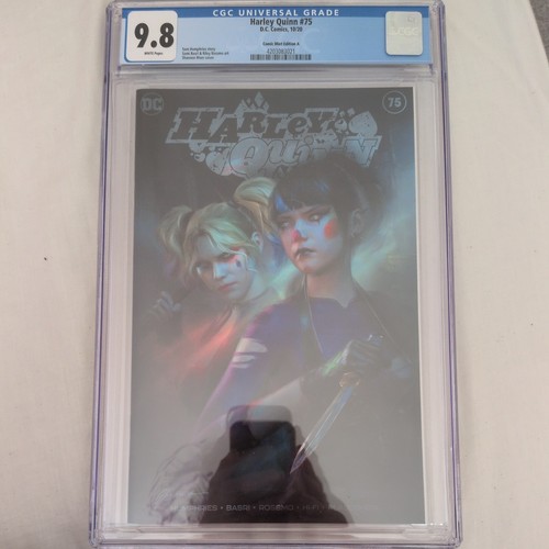 Comic harley quinn 75 cgc - dc,