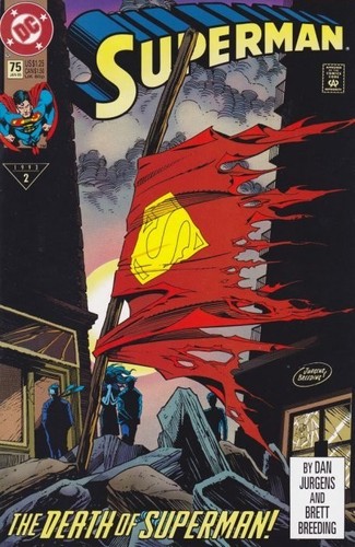 Superman foil facsimile - 75,