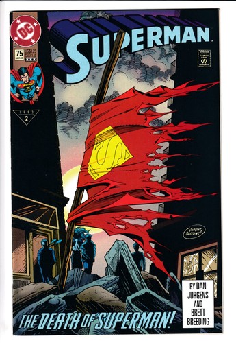Superman 3rd print death - #75,,